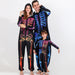 Luminous Skeleton Family Pajama Sets-Matching Pajama