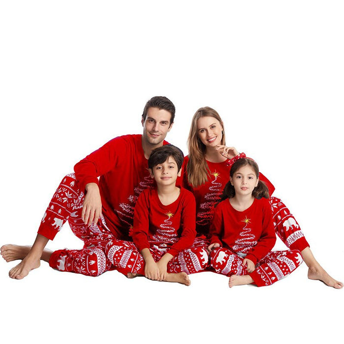 Festive Fair Isle Family Pajama Sets-Matching Pajama