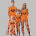 Halloween Pumpkin Family Pajama Sets-Matching Pajama