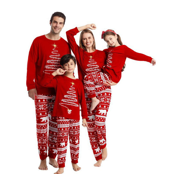 Festive Fair Isle Family Pajama Sets-Matching Pajama