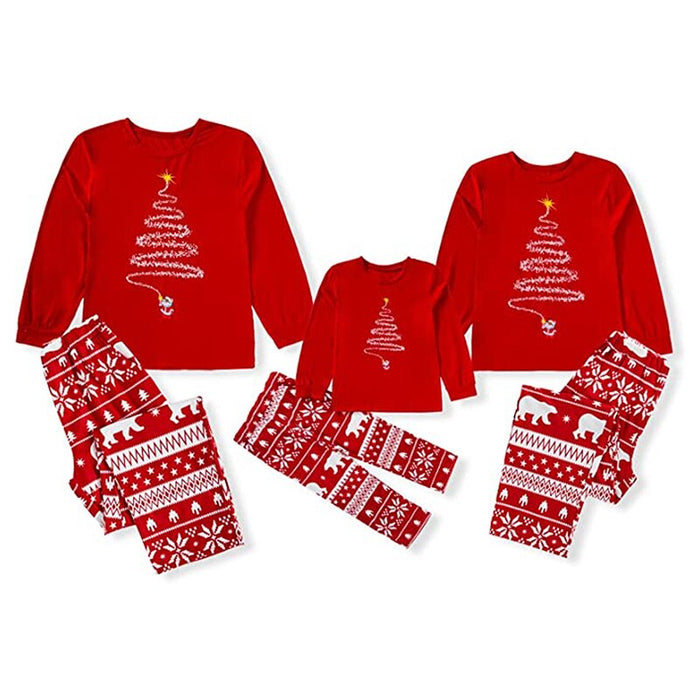 Festive Fair Isle Family Pajama Sets-Matching Pajama