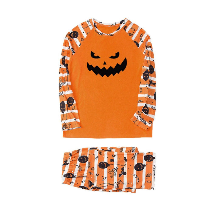 Halloween Pumpkin Family Pajama Sets-Matching Pajama