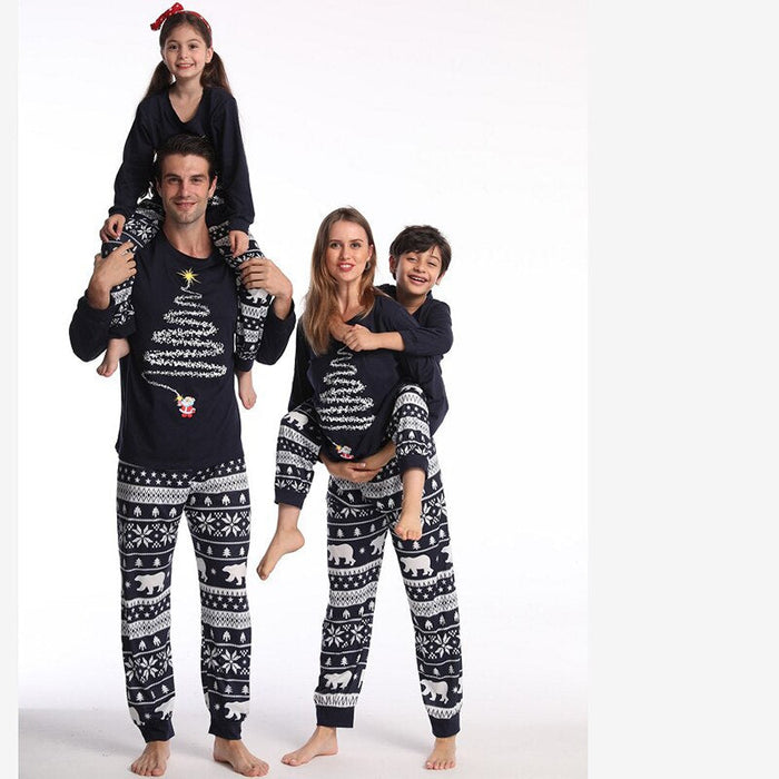 Festive Fair Isle Family Pajama Sets-Matching Pajama