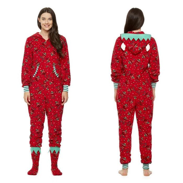 Elf Themed Family Pajama Sets-Matching Pajama