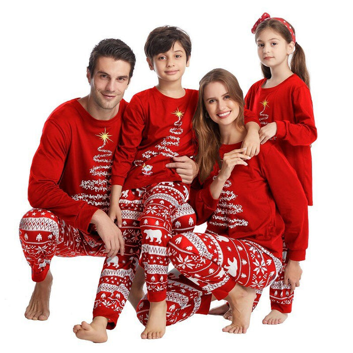 Festive Fair Isle Family Pajama Sets-Matching Pajama